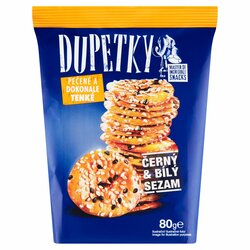Dupetky Čierny a biely sezam 80g