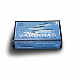Sardinky baby v olivovom oleji 115g Casa Santona