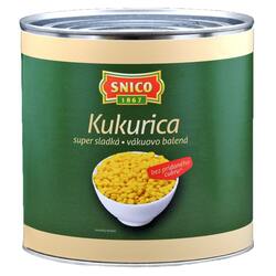 Kukurica sterilizovaná 2150g Snico