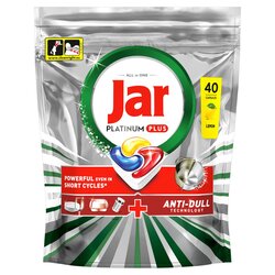 Jar Platinum Plus Lemon tablety do umývačky 40 tabliet