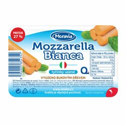 Mozzarella Tyčinky údené Bianca 85g Moravia