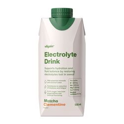 Electrolyte Drink mandarínka/matcha 500ml Vilgain