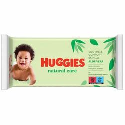 Huggies Natural Single Vlhčené obrúsky 56ks