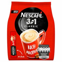 NESCAFÉ 3in1 Classic, instantná káva 10 ks x 16,5g