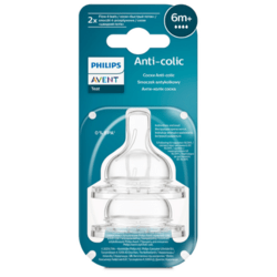Avent Cumlík Anti-colic 6m+ 2ks