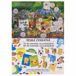 Vystrihovačky Poskladaj zvieratká