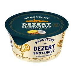 Milsy bán. dezert sm. kokos-ananás 135g VÝPREDAJ