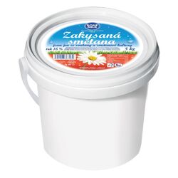 Smotana kyslá 16% 5kg Bohemilk