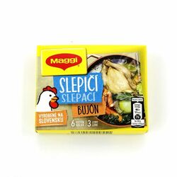 MAGGI Slepačí bujón v kocke 3 l 6x10g