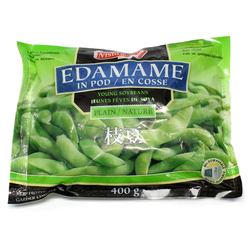 Mrazené Edamame sójové bôby nelúpané 400g Nishi Moto