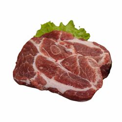 Mrazená Bravčová krkovička plátky, kaliber 200 g / 6 kg kartón Beef House