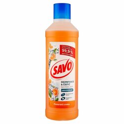 Savo na podlahy dezinfekcia pomaranč a mäta 1l