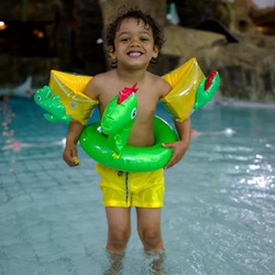 Nafukovacie koleso Dinosaurus 55cm Swim Essentials