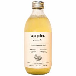 Kombucha Bazový kvet 330ml oppio.