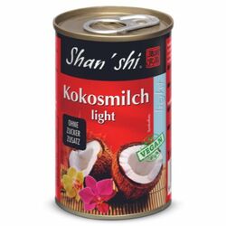 Mlieko kokosové light 165ml Shan&#039;shi