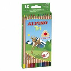 Alpino trojhranné ceruzky Tri 12ks