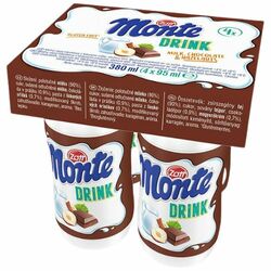 Monte mliečny nápoj ZOTT 4x95ml