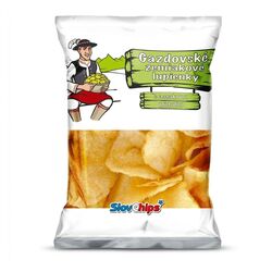 Gazdovské zemiakové lupienky cesnak SlovChips 70g