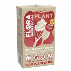 Smotana FLORA Plant cream rastlinná 31% 1l
