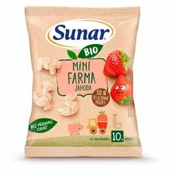 Sunar Bio chrumky mini farma jahoda 18g