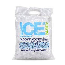 Ľad mrazený kocky 5kg Ice Party