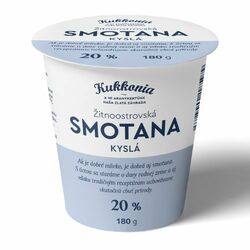 Smotana kyslá 20% 180ml Kukkonia