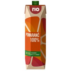 Rio 100% pomaranč 1l