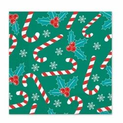 Papierové servítky Cukrové tyčinky 33x33cm, 20ks