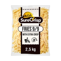 Mrazené Hranolky SureCrisp 9/9mm 2,5kg McCain