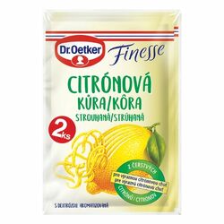Citrónová kôra strúhaná 2x6g Dr. Oetker