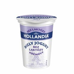 Jogurt bez laktózy biely 400g Hollandia VÝPREDAJ