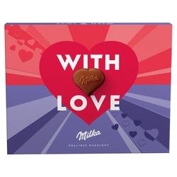 Milka I Love Milka bonboniéra, lieskovoorieš. 110g