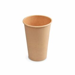 Papierový pohár kraft O80mm 330ml 0,3L/10oz WI76433, 50ks