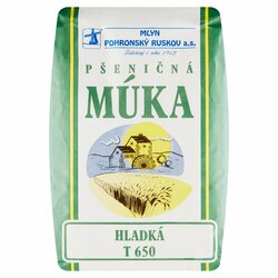 Múka pšeničná hladká T650 1kg Mlyn