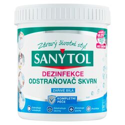 Sanytol Odstraňovač škvŕn Žiarivá biela 450g