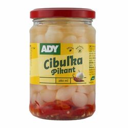 Cibuľka perličky v náleve pikant 280ml (250g) Ady