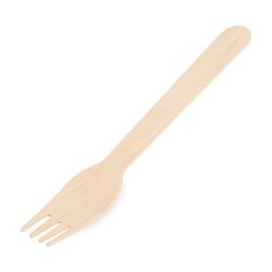 Vidlička drevo FSC 100% 16cm WI40057, 10ks