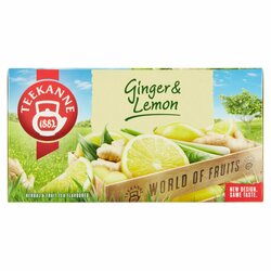 TEEKANNE Ginger &amp;amp; Lemon, World of Fruits 35 g