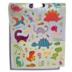 Omaľovánky pre deti Pestrofarebné dinosaury