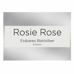 Rosie Rose© Jedlé striebro 99,9% 2g
