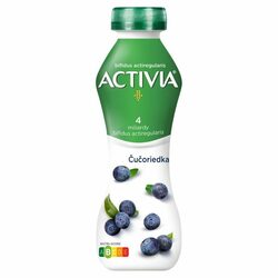Activia jogurtový nápoj čučoriedka 280g Danone