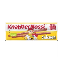 Snack klobáska KnabberNossi Kuracie Duo 2x12,5g*Darček