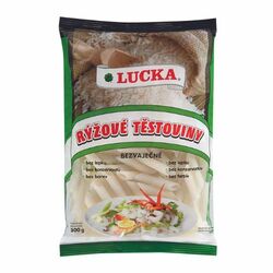 Ryžové cestoviny Penne bezvaječné 300g Lucka