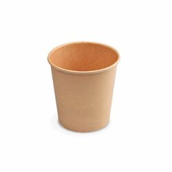 Papierový pohár kraft O73mm 200ml  0,18L/7oz WI76420, 50ks