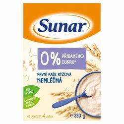 Sunar nemliečna kaša prvá ryžová 220g