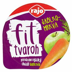Tvaroh FIT jablko mrkva 200g Rajo
