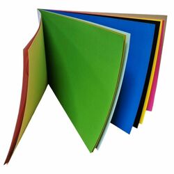 Papier farebný lepiaci A4, 10 listov