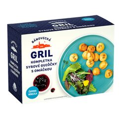 Syrové guľôčky Gril kompletka čierna ríbezľa 210g Bánovecká