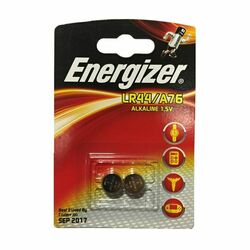 Batéria gombik. A76/LR44/V13GA Alk 2ks Energizer