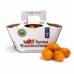 Paradajky Cherry žlté Hranáčik 500g ,I.Tr